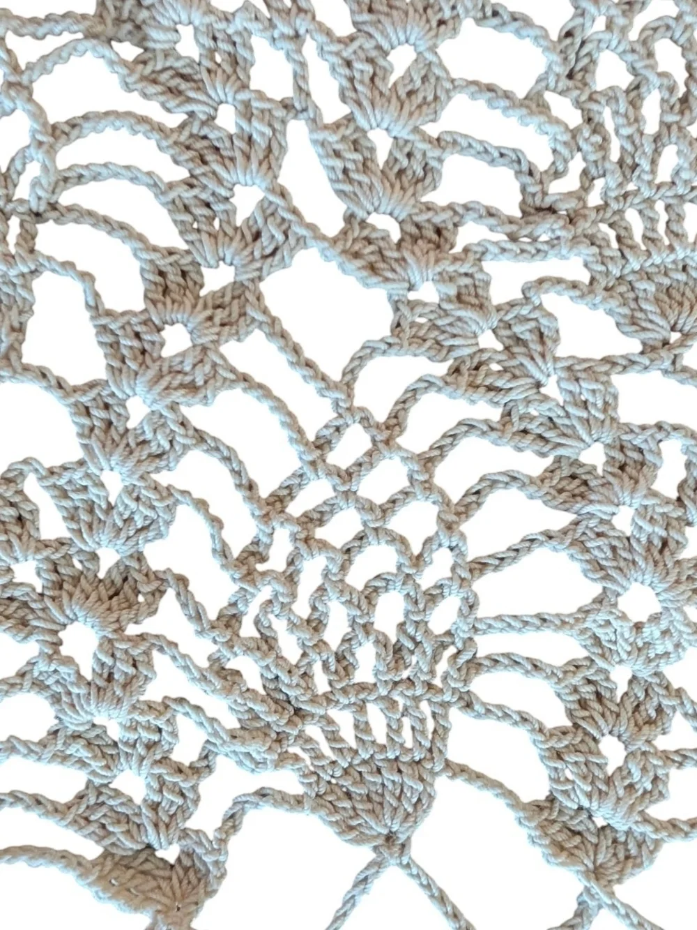 Classic Cream Crochet Doily - Home Dining